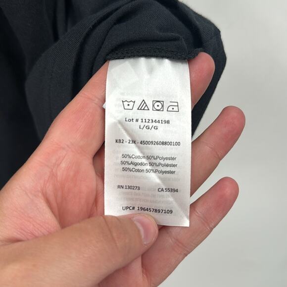 NWT Wranglers women’s Long Live Cowboys boyfriend T shirt in jet black - Picture 5 of 7